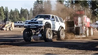 1990 Toyota 4runner supercharged 6.0 sled pull