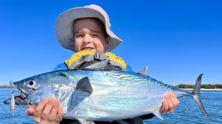 Casting at Tuna - Fishing The Gold Coast Seaway