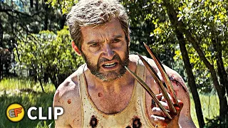 Logan Shoots Dr. Zander Rice Scene | Logan (2017) Movie Clip HD 4K