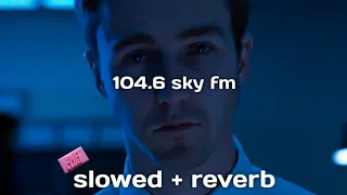"For 6 months, I couldn't sleep", 104.6 sky fm (slowed + reverb)
