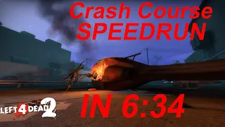 [L4D2] Speedrun Crash Course in 6:34, No Scripts, Solo