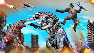 गॉडजिला रोबोट लड़ाई MechaGodzilla Vs Godzilla and King Kong Hindi Kahaniya हिंदी कहानियां New Kahani