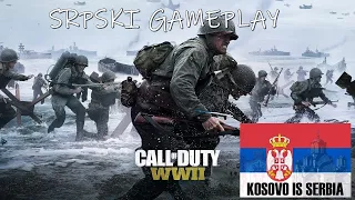 ➤Call of Duty WW2 - Iskrcavanje na dan D i kokanje Švaba ( Srpski Gameplay)