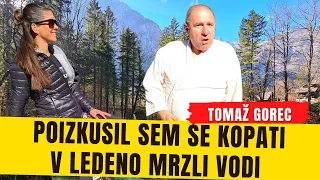 Ali mi bo uspelo kopanje v mrzli vodi pozimi, ko ima voda samo 5 stopinj? 😮 😲 - Kamniška Bistrica