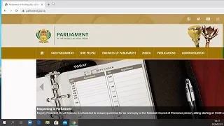 National Assembly Programme Committee, Virtual Meeting Platform, 08:30 23 July 2020