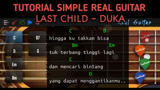 TUTORIAL REAL GUITAR HINGGA KU TAKKAN BISA TUK TERBANG TINGGI LAGI ( LASTCHILD - DUKA)