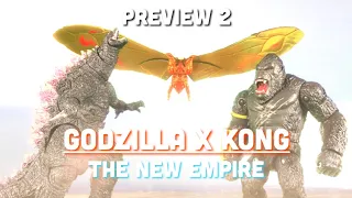 Godzilla x Kong: The New Empire | Godzilla vs. Kong Preview 2 | Stop Motion