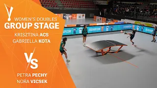 European Teqball Tour, Skopje | Woman's Doubles, Qualifier | K. Acs, G. Kota vs P. Pechy, N. Vicsek