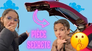 On construit une PIÈCE SECRETE dans la voiture