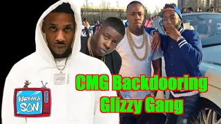 Ant Glizzy -Shy Glizzy Chain Snatched & Black Youngsta CMG Backdooring Glizzy Gang