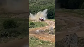 Closer Action of the WRC RALLY ITALIA SARDEGNA 2023 on my Channel. #worldrallychampionship #wrcitaly