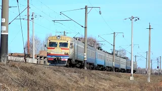 ER9T-731 | Train No 6542 Konotop - Zernove | VL80t-1136 with freight train (P/d)