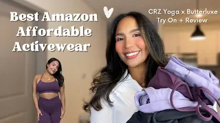 BEST AMAZON AFFORDABLE ACTIVEWEAR | CRZ YOGA X BUTTERLUXE TRY ON AND REVIEW