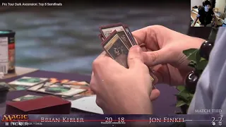 Pro Tour Dark Ascension semifinals  (Brian Kibler vs Jon Finkel) - review by Petr Sochurek