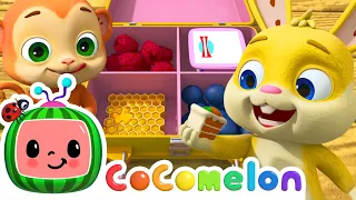 What's for Lunch? | CoComelon Animal Time | Animal Nursery Rhymes