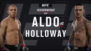 max holloway x jose aldo 2/12/2017 ufc 218 revanche valendo cinturao