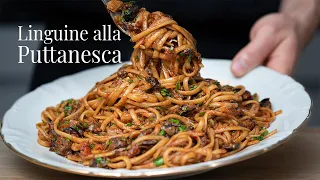 Pasta Puttanesca: A fantastic weeknight Italian pasta dish!