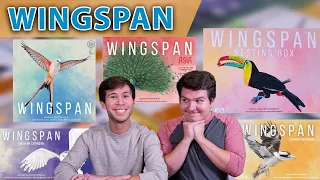 Wingspan | Everything You Need To Know in 33 Minutes! | Asia, Nesting Box, Oceania, Europe and Base!