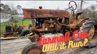 WILL IT RUN?! Abandoned 1964 Farmall Cub