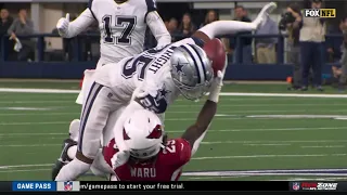Jonathan Ward Helmet Catch | Cardinals vs. Cowboys