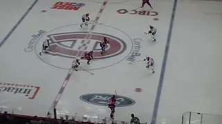 Nicolas Beaudin and/or Quentin Miller make a big save in Montreal Canadiens Red vs. White game 9/24