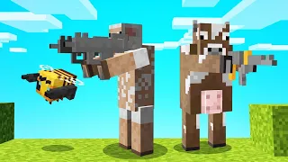 The FIRST MOB ARMY In MINECRAFT... (Hilarious)