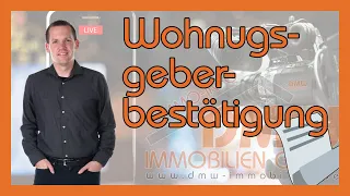 Wohnungsgeberbestätigung erklärt! - immo-info #129