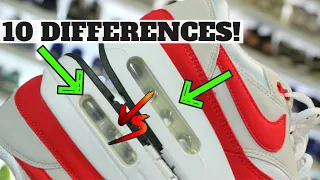 10 Differences! Nike Air Max 1 Big Bubble vs Nike Air Max 1 Retro Comparison