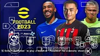 Efootball PES 2023 PPSSPP  NEW SEASON UPDATE +NEW KIT + LATEST TRANSFER +PS5 GRAPHICS || yt Trailer