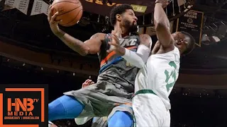 Oklahoma City Thunder vs Boston Celtics Full Game Highlights / March 20 / 2017-18 NBA Season