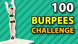 100 Burpees Challenge With 1 Minute Break for Each 20 Burpees