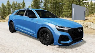 BeamNG.drive - Audi RS Q8 2020 - Car Show Test Drive Crash . 4K 60fps.