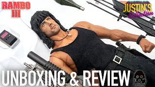 Rambo 3 Threezero 1/6 Scale Figure Unboxing & Review