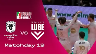 Siena vs Lube | Highlights | SuperLega | Matchday 19