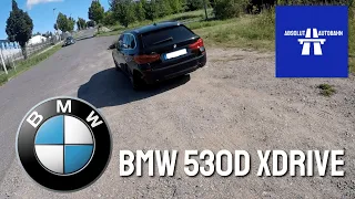 BMW 530d xDrive G31 Top Speed Test Drive on Autobahn | Absolut Autobahn