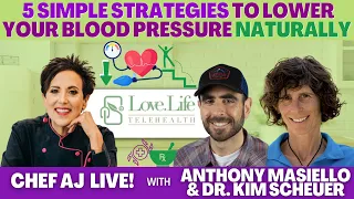 5 Simple Strategies to Lower Your Blood Pressure Naturally with Anthony Masiello and Dr. Kim Scheuer