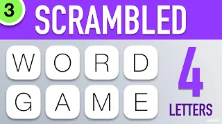 Scrambled Word Games Vol. 3 - Guess the Word Game (4 Letter Words)