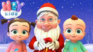 Cher Père Noël chanson 🎅 Musique et dessins animés de Noël | HeyKids Français