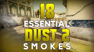 CS:GO - Essential Dust 2 Smokes (128 Tick)