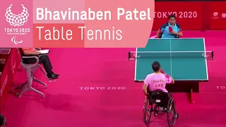 Silver Medal Match for Bhavinaben Hasmukhbhai Patel | Table Tennis | Tokyo 2020 Paralympic Games