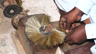 How wire buff Brushes are Made