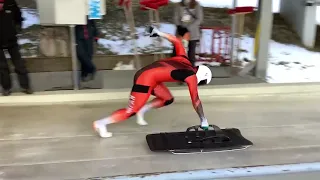 2022 Men's Skeleton Jr.Wch JAPAN Kinoshita