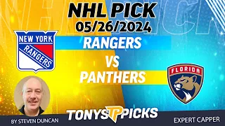 New York Rangers vs Florida Panthers 5/25/24 NHL Picks & Predictions by Steven Duncan,