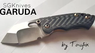 SGKnives - GARUDA Custom Hand Made Folding Knife