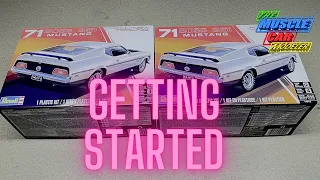 Revell 1971 Ford Mustang Boss 351 Getting Started