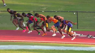 Christian Miller 9.93 WL 100 meter Finals  at PURE Athletics Spring Invitational April 19, 2024