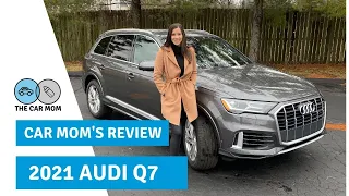 2021 Audi Q7: Luxury Carseat Convenience | CAR MOM TOUR