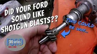 429 & 460 Ford Distributor Trouble ... Backfires! A Weakness and Solution