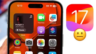iOS 17 - So It Begins..