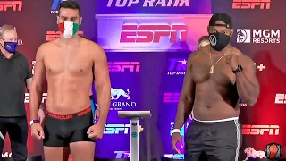 GUIDO VIANELLO VS. KINGSLEY IBEH - FULL WEIGH IN AND FACE OFF VIDEO